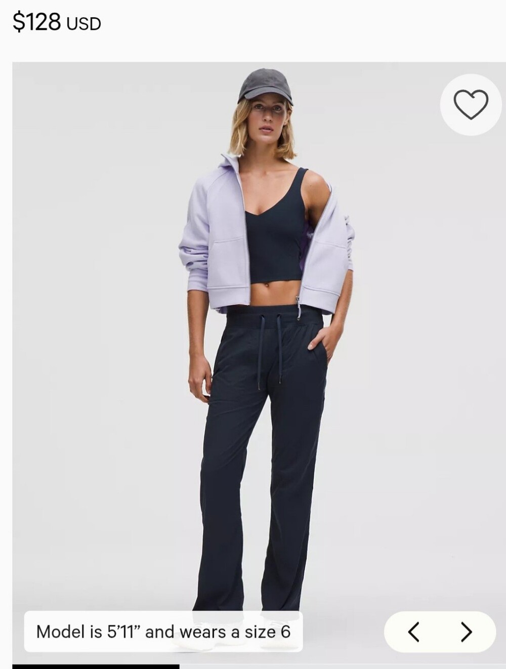 NWOT Lululemon Studio Dance Pants